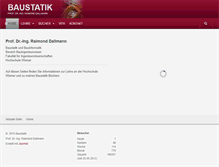 Tablet Screenshot of dallmann.bau.hs-wismar.de